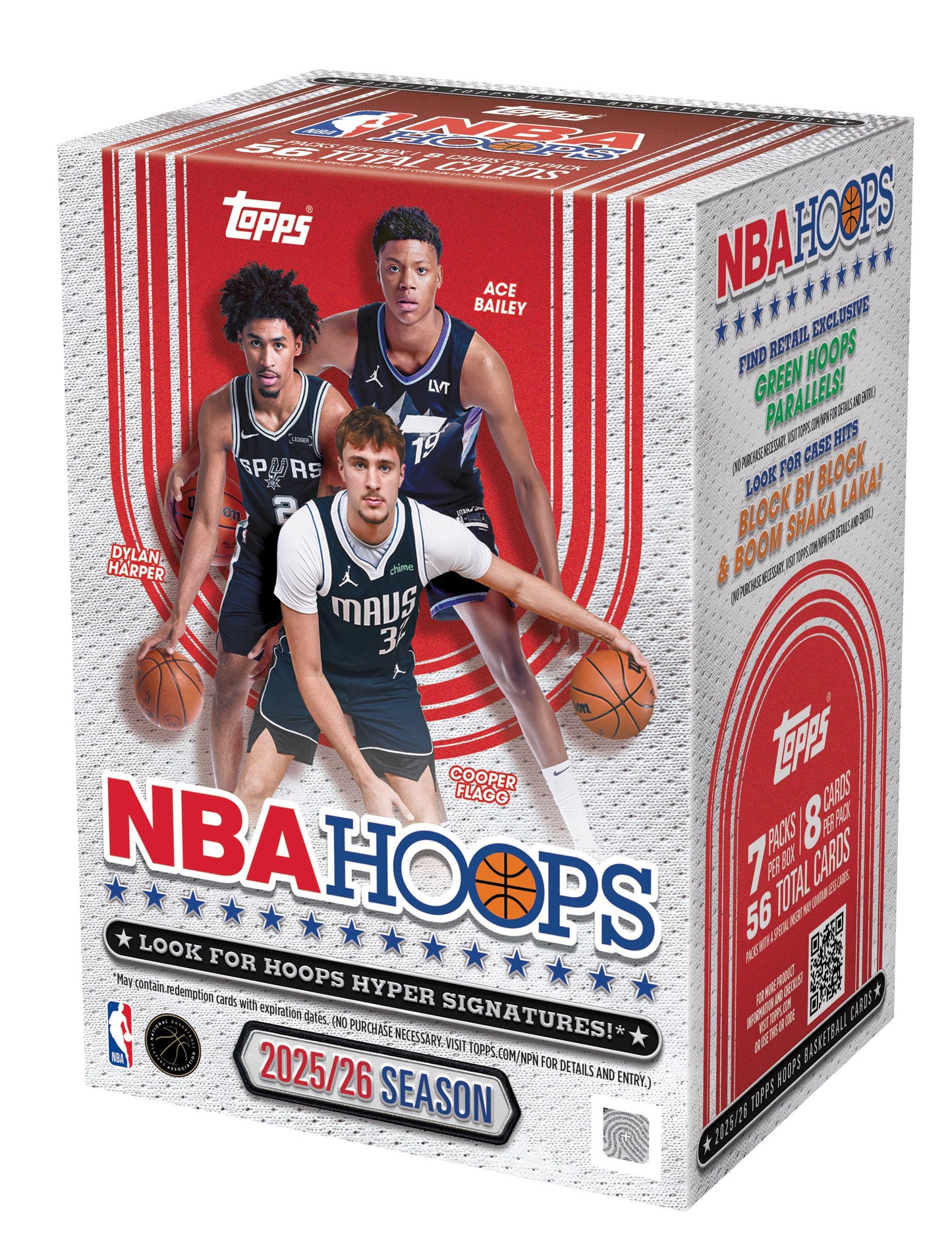 2025/26 Topps NBA Hoops Value Box