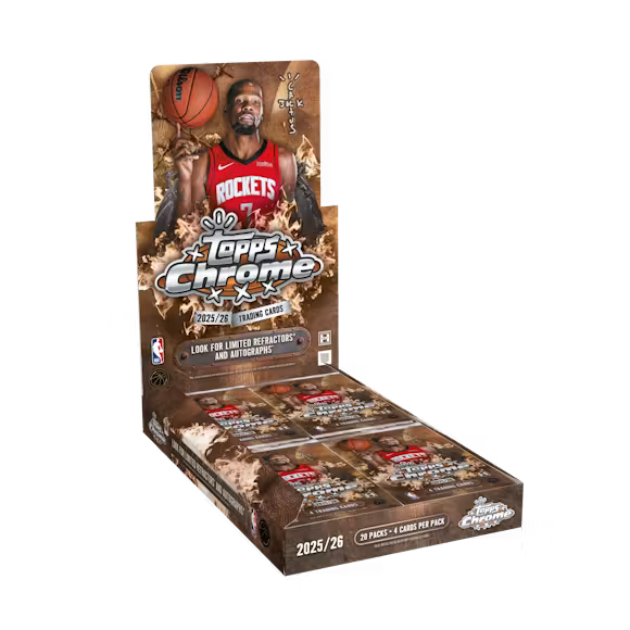 **PRE-SALE** 2025/26 Topps Chrome Cactus Jack Basketball Hobby Box