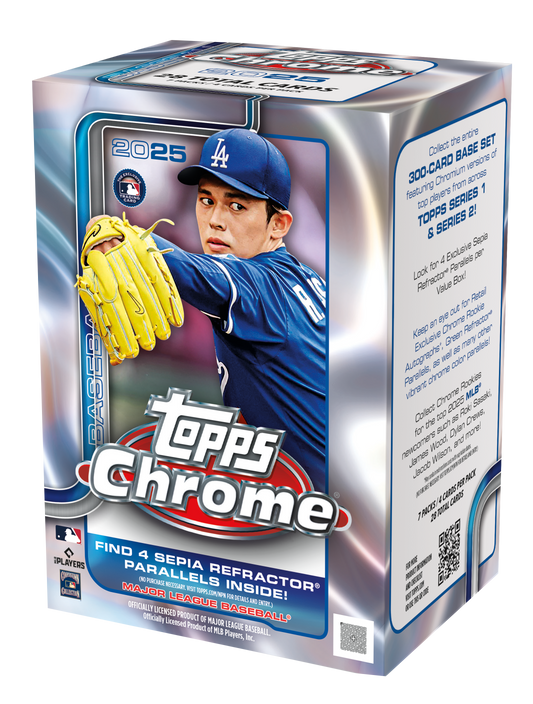 2025 Topps Chrome Value Box