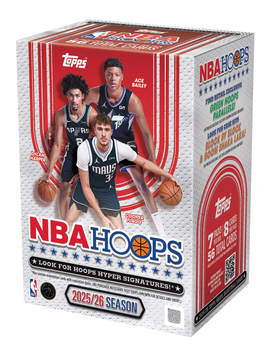 2025/26 Topps NBA Hoops Value Box