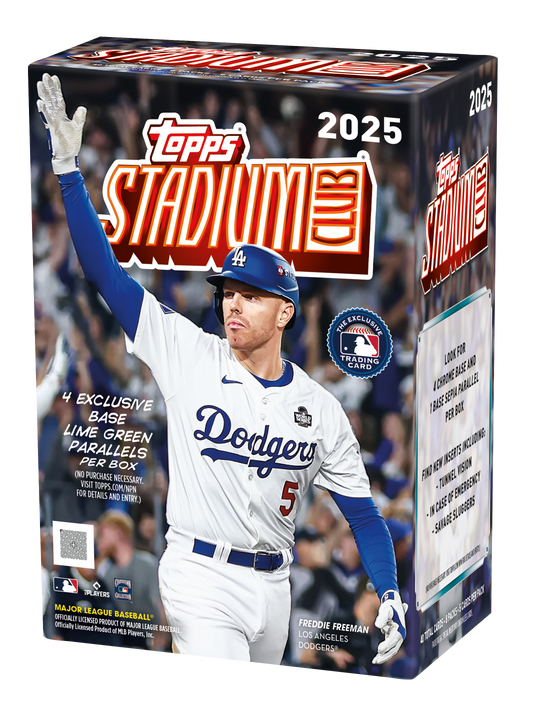 2025 Topps Stadium Club Value Box