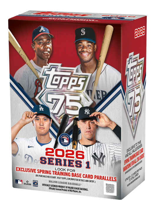 2026 Topps Baseball Series 1 Factory Sealed Value Box