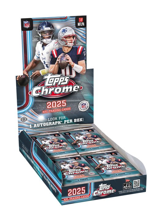 2025 Topps Chrome Hobby Box