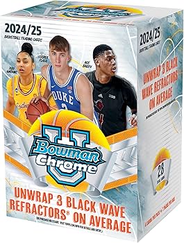 2024/25 Bowman Chrome University Basketball Value Box